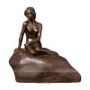 nude mermaid statue