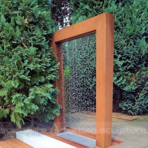 rain curtain water fountain