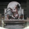 Horse wall fountain