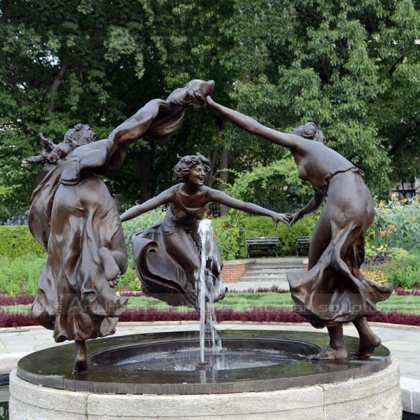 three dancing maidens