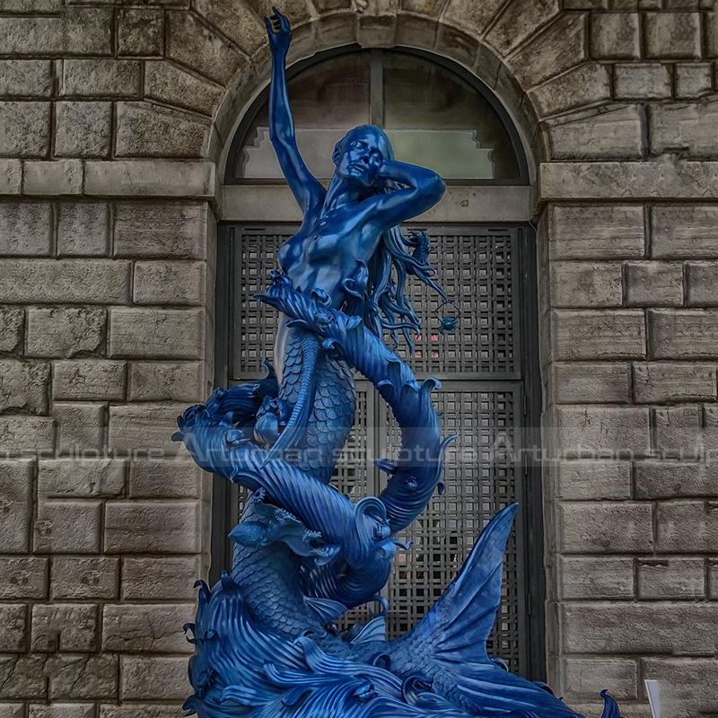 life size mermaid sculpture