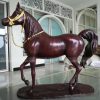 horse garden statue