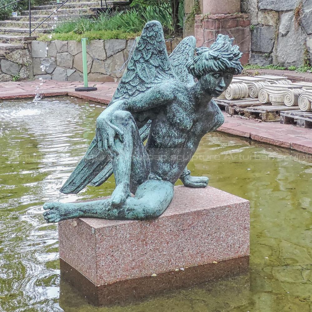 outdoor garden angel statues