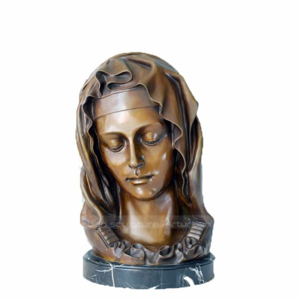 virgin mary bust