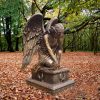 graveyard angel statue
