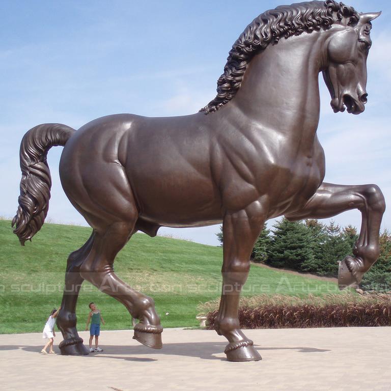 da vinci horse statue