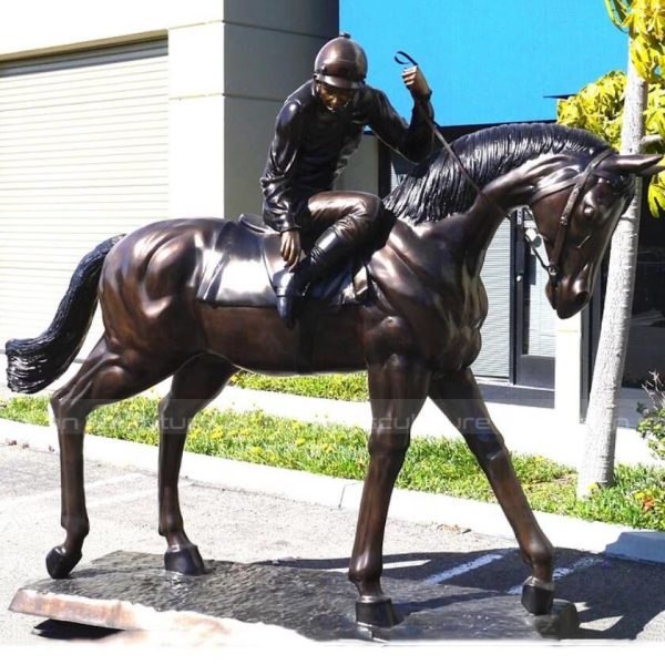 race horse sculpture