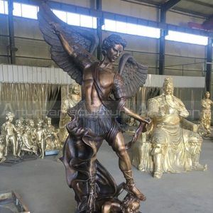 archangel lucifer statue
