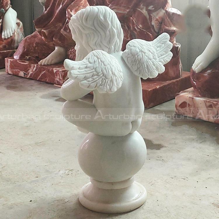 natural stone cherub