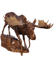 تمثال موظ حجم الحياة