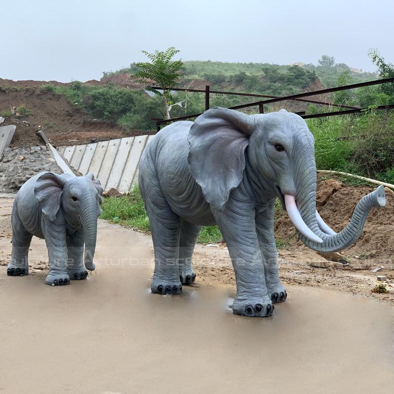 resin elephant statue