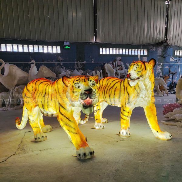 resin tiger statue