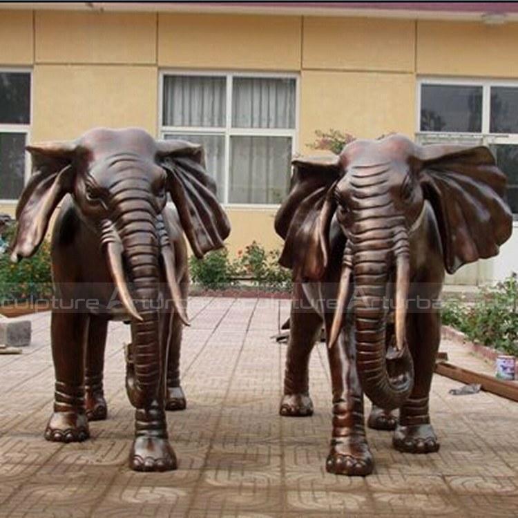 elephant garden statue