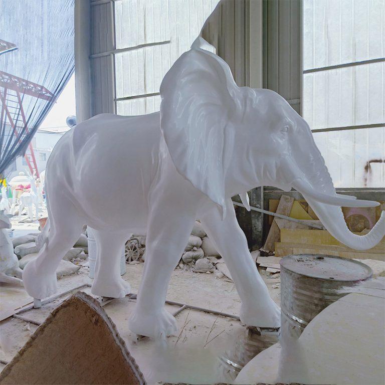 White Elephant Statue