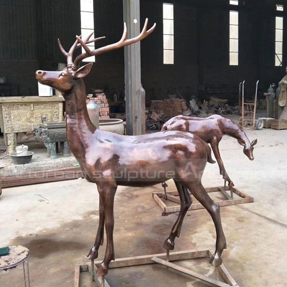 stag statue