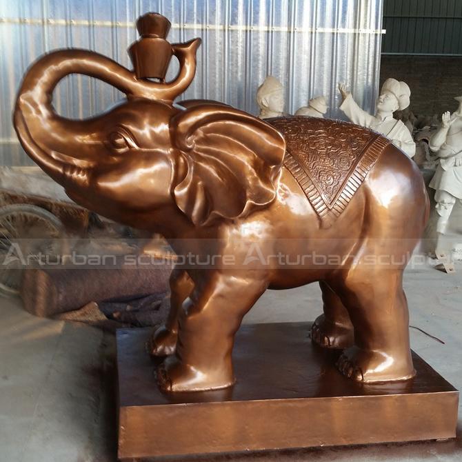 fiberglass elephant statues