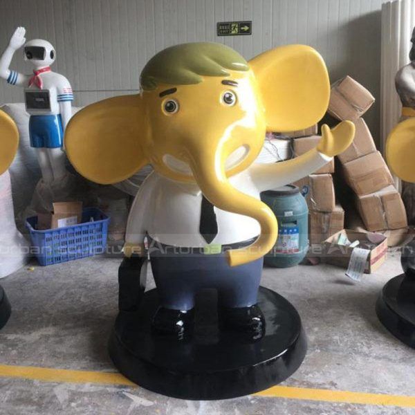 cute elephant statue