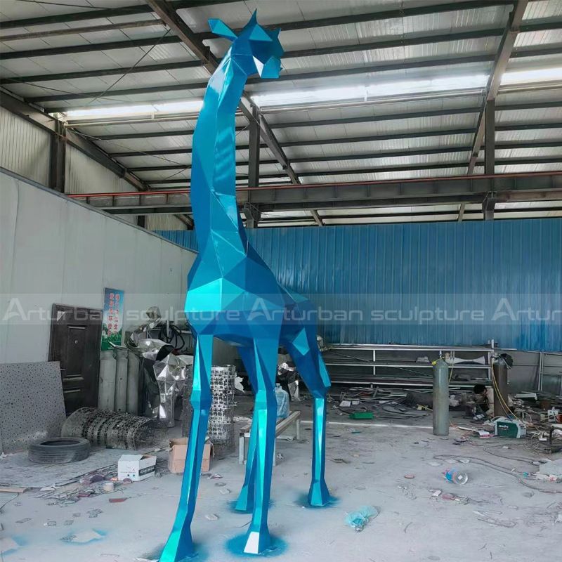 tall giraffe statue