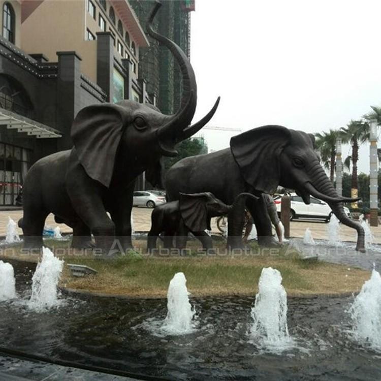 elephant statues for outdoor