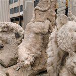 statue de tigre en marbre