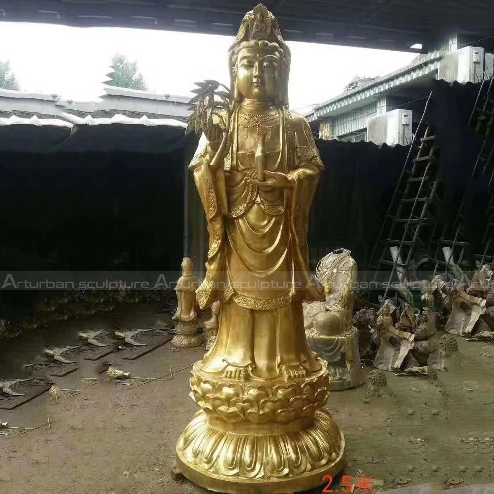 quan yin goddess statue