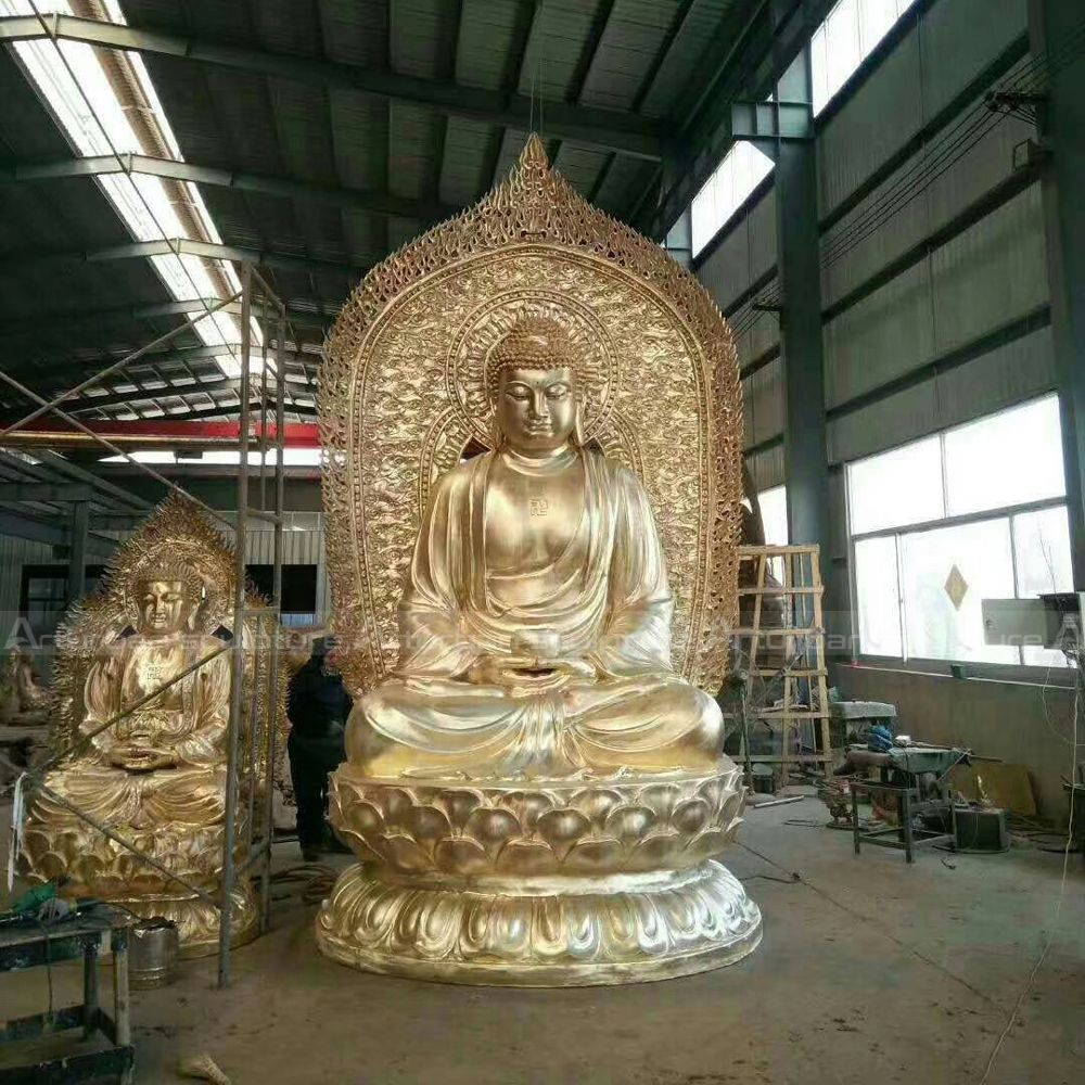 shakyamuni buddha bronze statue