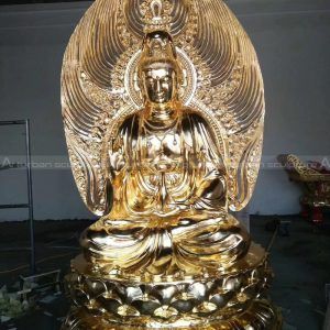 quan yin goddess statue