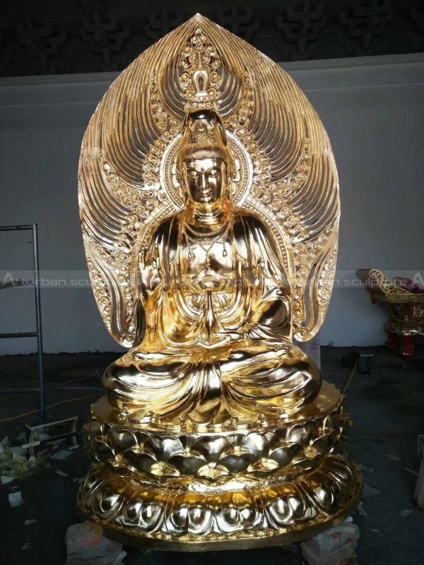 quan yin goddess statue