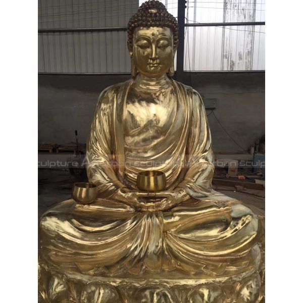 gautam buddha golden statue