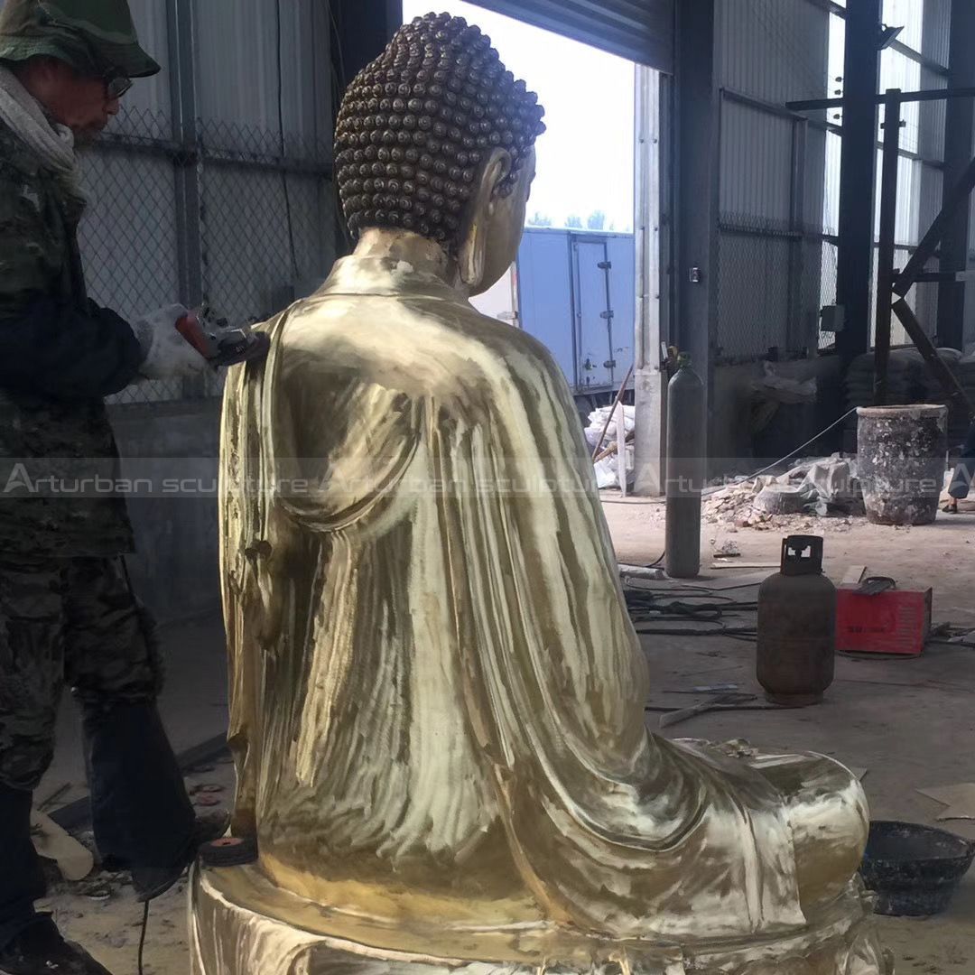 gautam buddha bronze statue