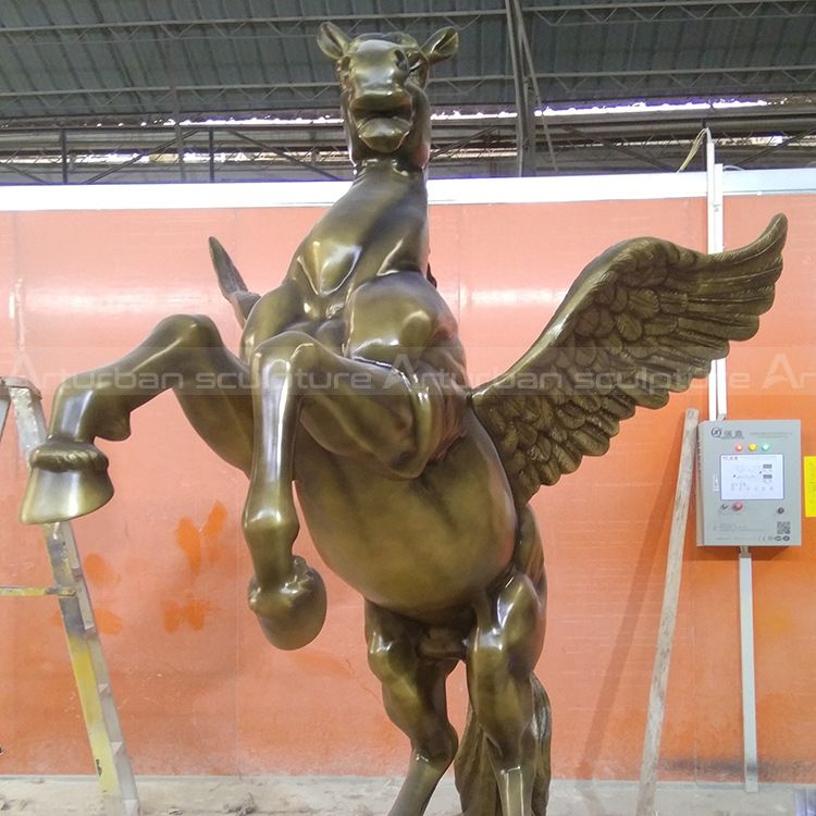 flying horse statue