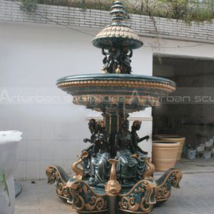angel outdoor fountain