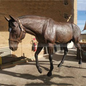 rearing horse sculpture