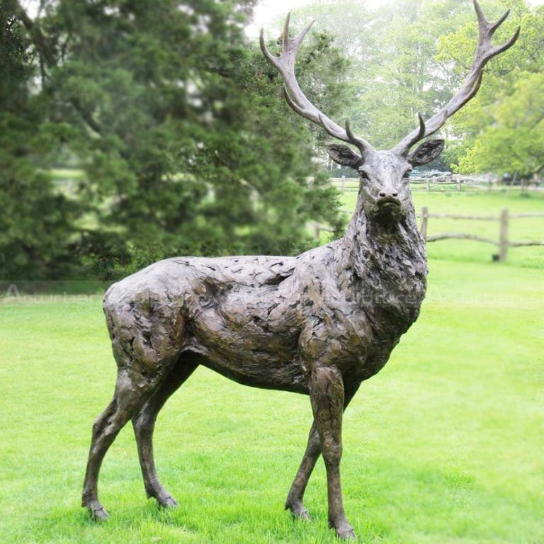 Outdoor Garden Deer Statues