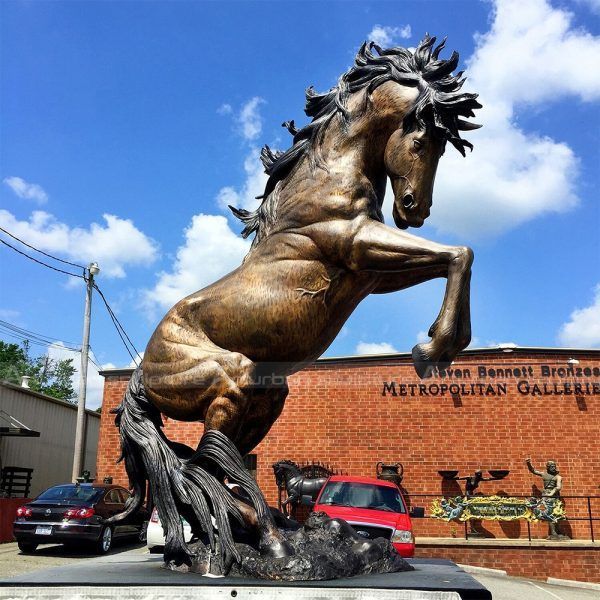 bronze horse sculptures for sale