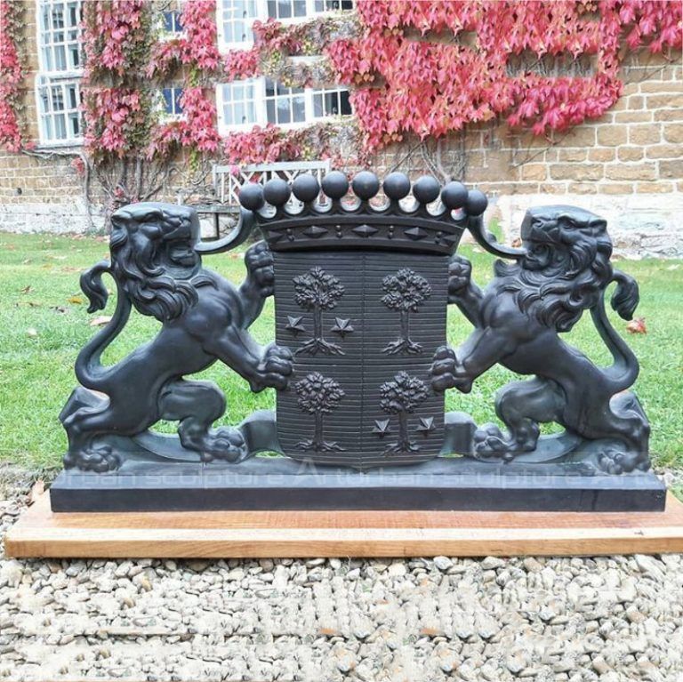 estátuas de leão para o jardim