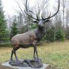 large stag garden sculpture