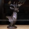 deer head sculpture