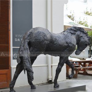 abstract horse statue