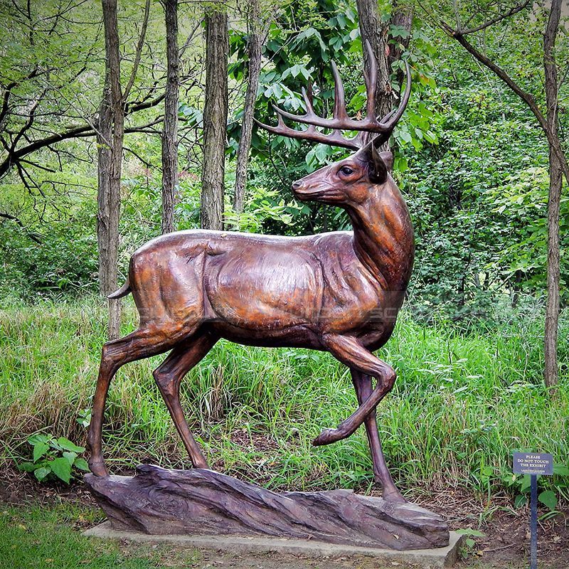 garden deer statue for sale