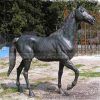 black horse figurine