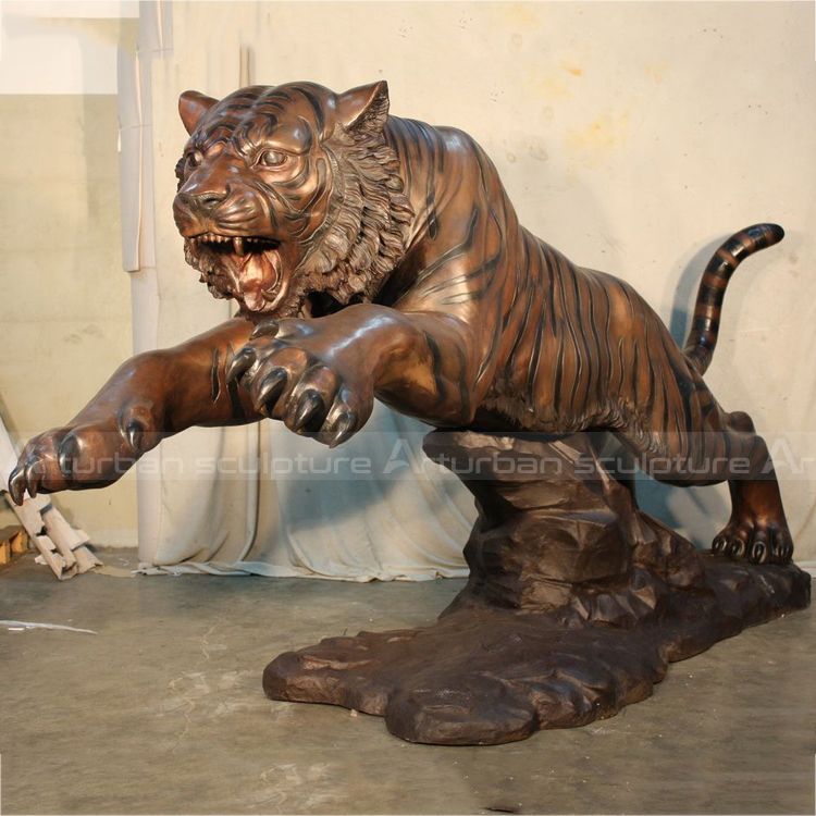 large tiger figurine