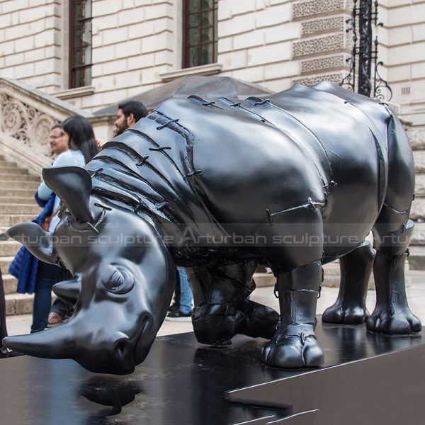 rhino statue