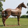 cast iron horse statue