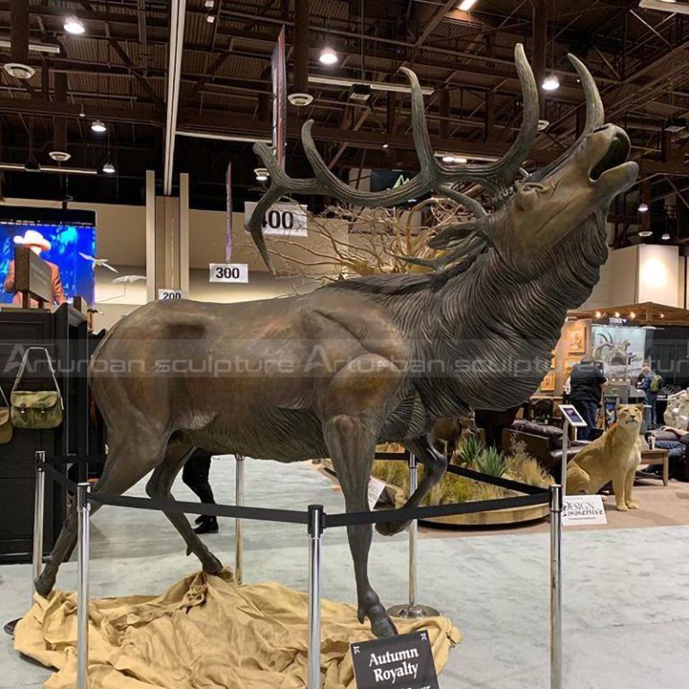 ornamento de jardim de veado