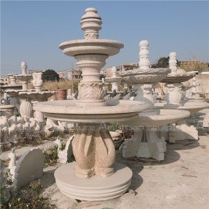 modern marble fountain