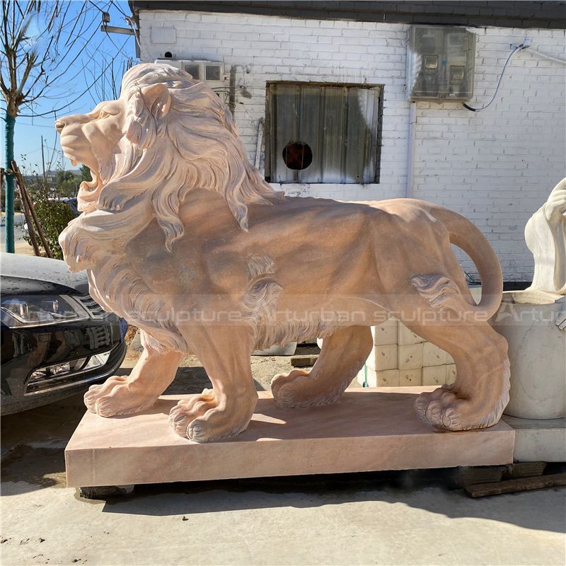 marble lion statue for sale