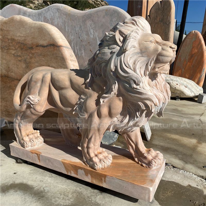 marble lion statue for sale