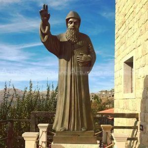 st charbel statue