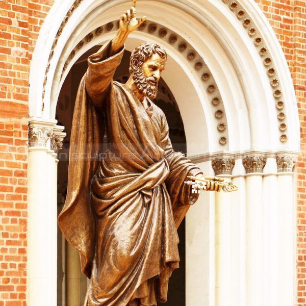 st peter bronze statue